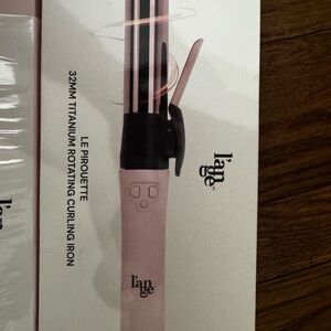 Lange Pink Titanium Curling Iron